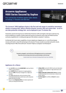 arcserve Datasheet Arcserve Appliance 9000 Series EN