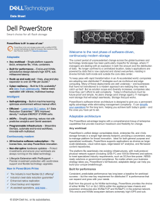 dell technologies h18234 dell powerstore data sheet