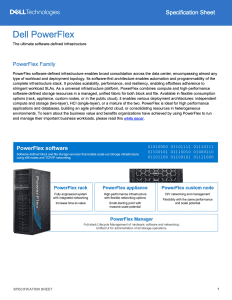 dell technologies powerflex specification sheet