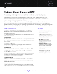 Nutanix sb nutanix cloud clusters