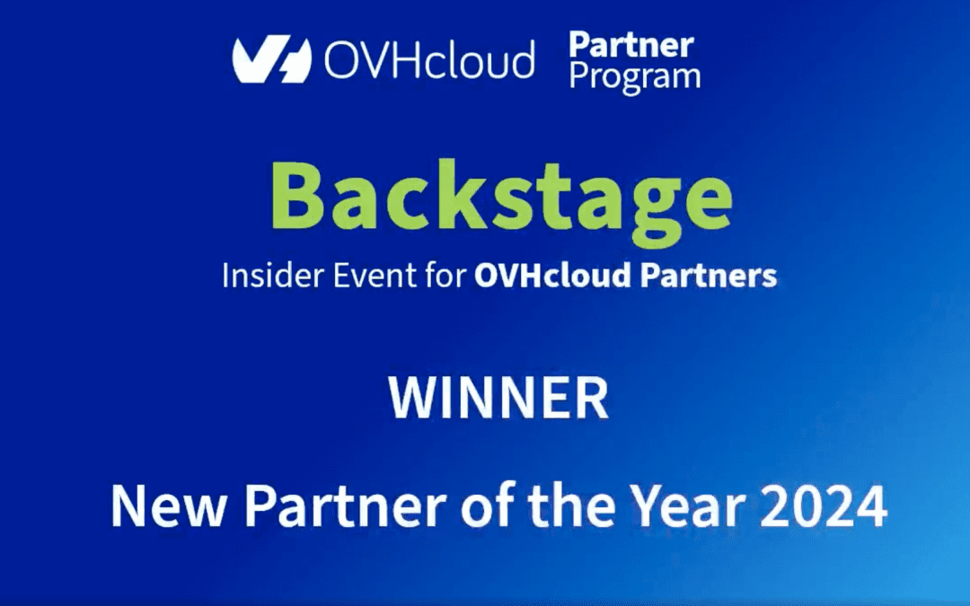 Primesys Wins OVHcloud New Partner of the Year 2024 Award!